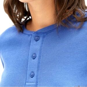 Everlane The Organic Waffle Henley Top